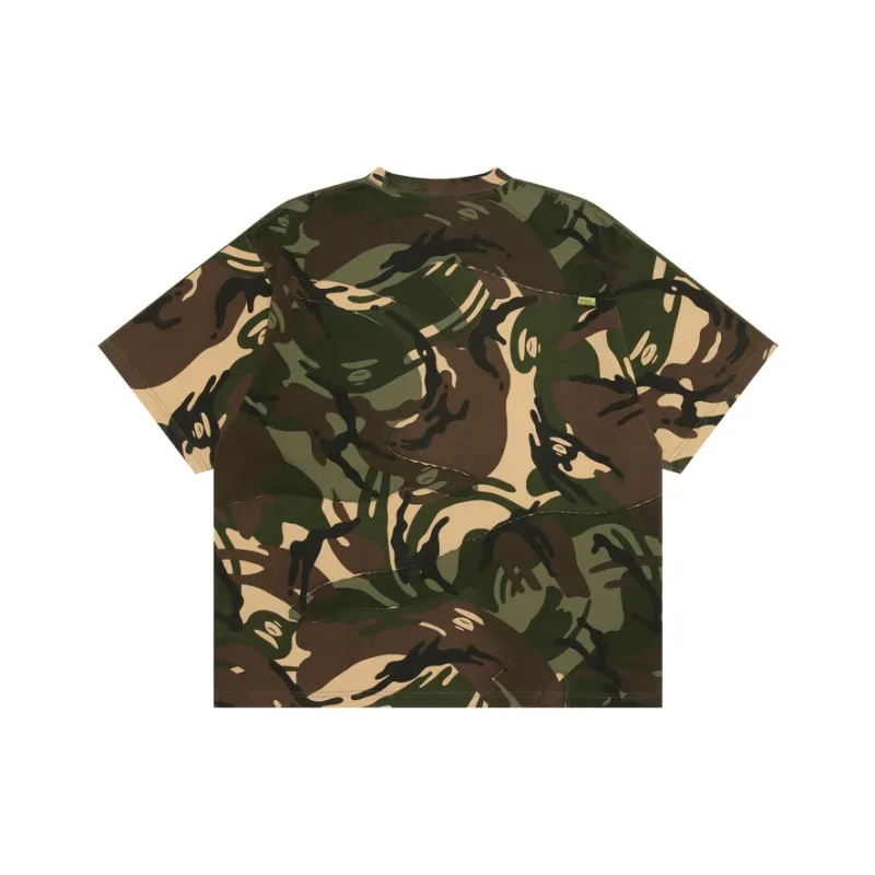 Aape Panelled T shirt-1