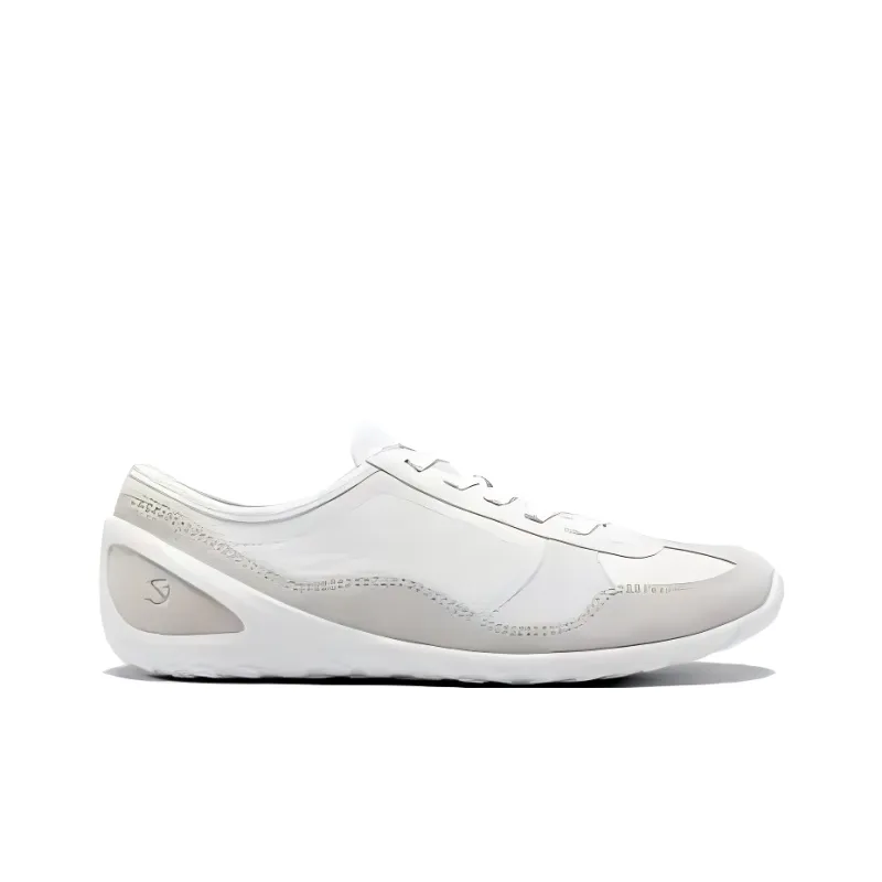 Natacha x Ecco BIOM LITE Low Top Casual Shoes Women's White With Beige Gray-1