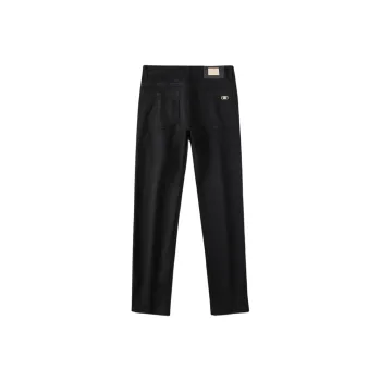 TUCANO Jeans Unisex Black Ankle Length