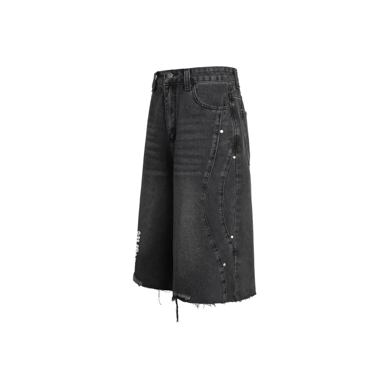 Kung Fu Panda Denim Shorts Unisex-1