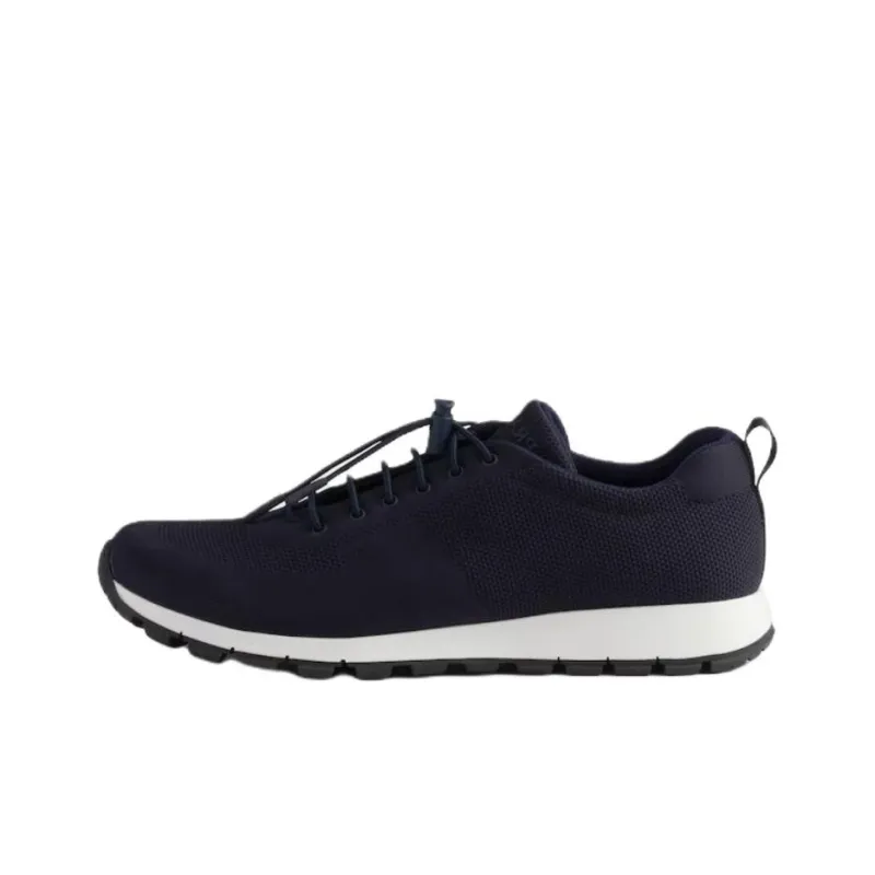 PRADA Low Top Casual Shoes Men's Blue-0