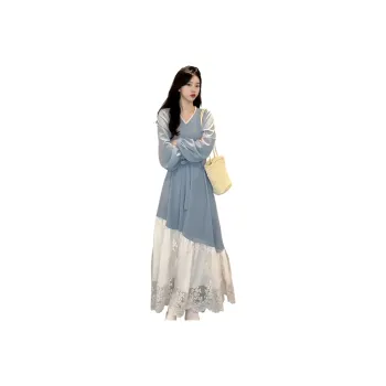 XIANSINIAO Long Sleeved Dress Women's