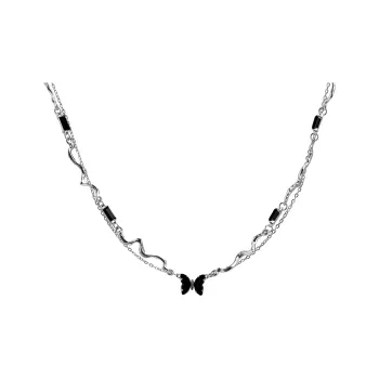 Anxious Alloy Necklaces Women's