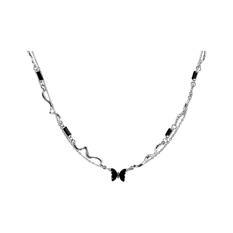 Anxious Alloy Necklaces Women's-0