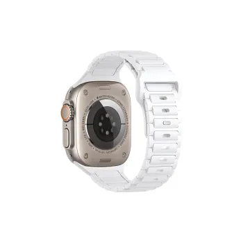 KVZUVUU Apple Compatibility Watch Band Silicone Material