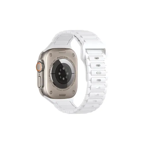 KVZUVUU Apple Compatibility Watch Band Silicone Material