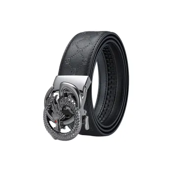 MILLIE'S Cow Split Leather Belts Men's Width  3.5cm