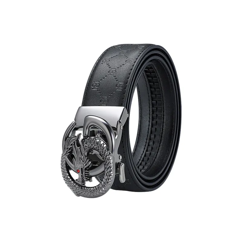 MILLIE'S Cow Split Leather Belts Men's Width  3.5cm-0