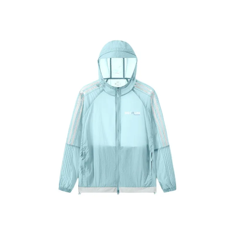 361° Breathable UV Protection Sun Protection Clothing Unisex Shell Jade Green-0