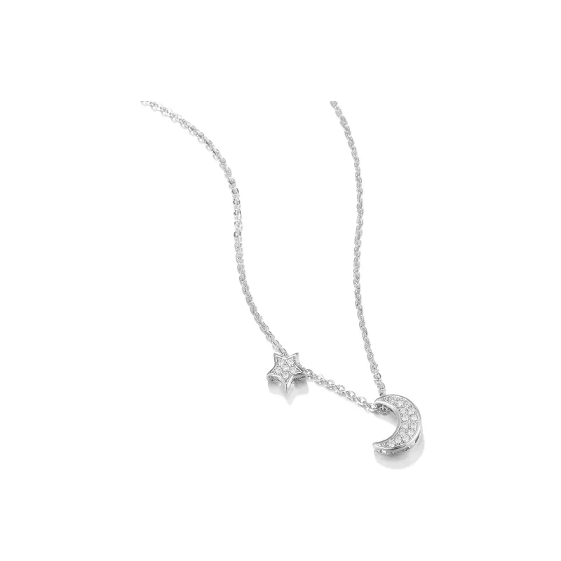 Clect Synthetic Cubic Zirconia Necklaces Women's-2
