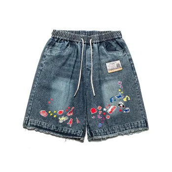 TH FABRICATE Denim Shorts Women's
