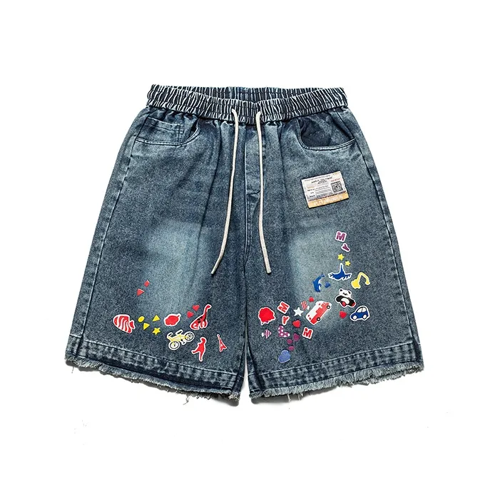 TH FABRICATE Denim Shorts Women's-0