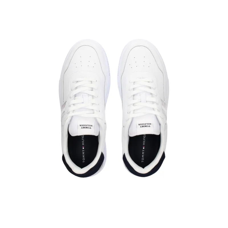 Tommy Hilfiger Low Top Skateboard Shoes Men's White-2