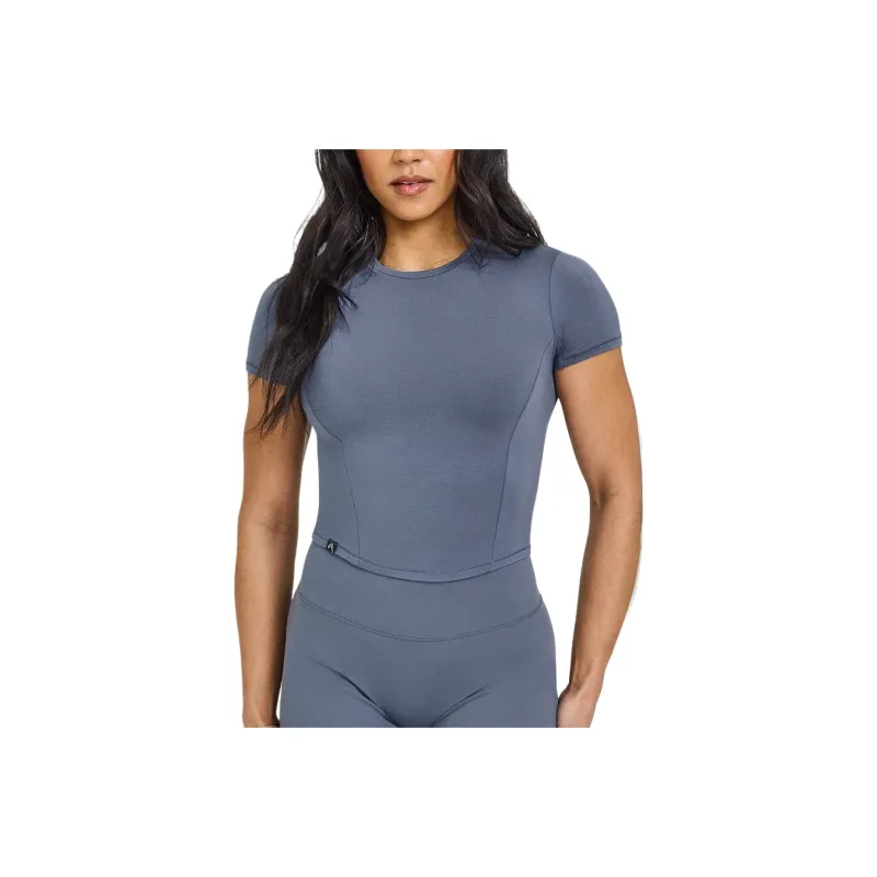 ONER ACTIVE Regular T Shirt Women's Granite Blue-0