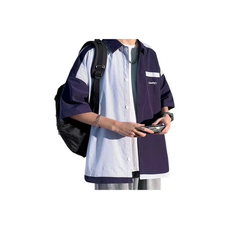 SIL VITIN Shirts Unisex Blue-1
