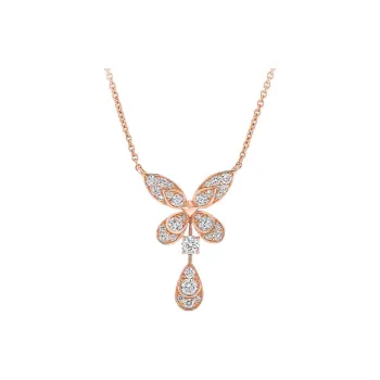 Graff 18K Gold Necklaces Unisex Gold