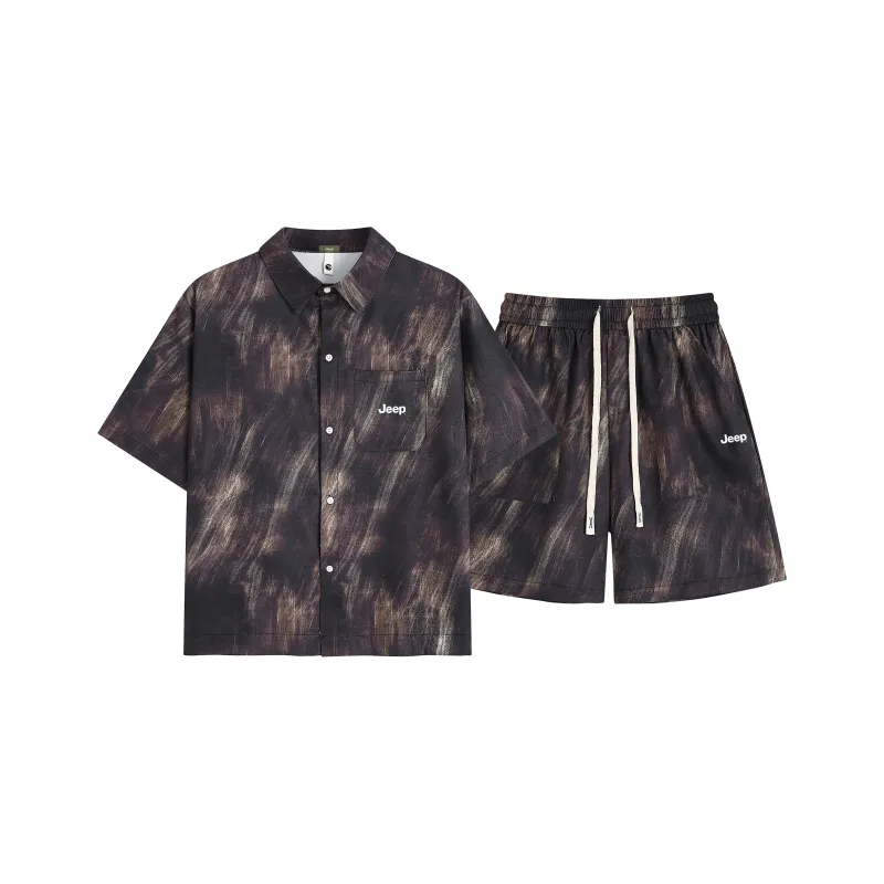 Jeep Casual Sportswear Unisex Two Piece Set-0