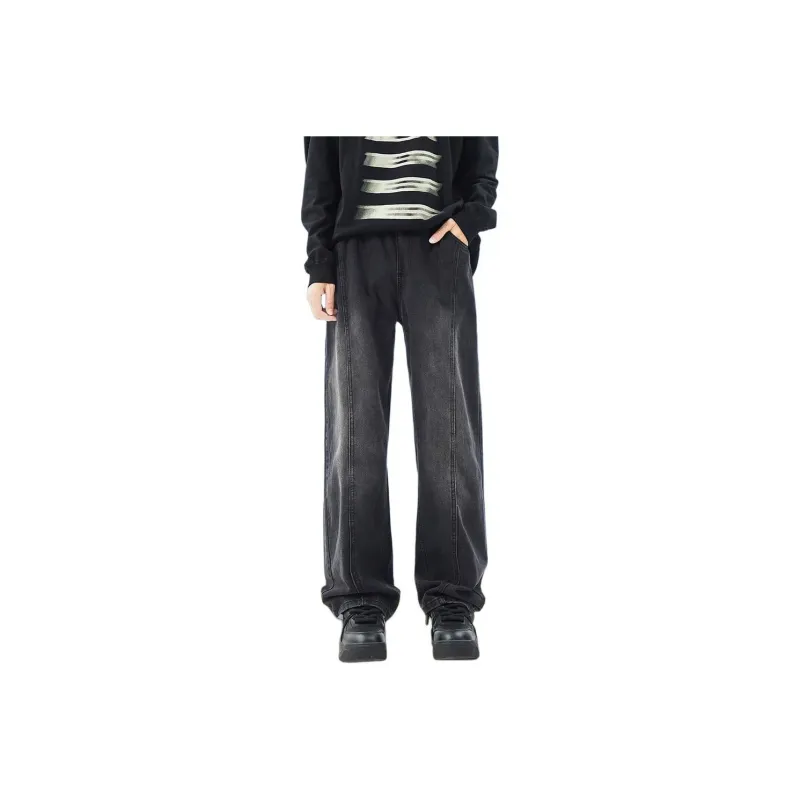 DUATOGE Jeans Men Black -0