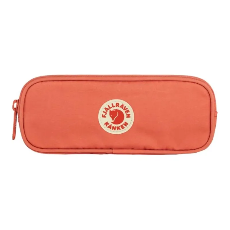 Fjallraven Kanken Polyester Pencil Case Travel Storage Bag Women's Coral-0