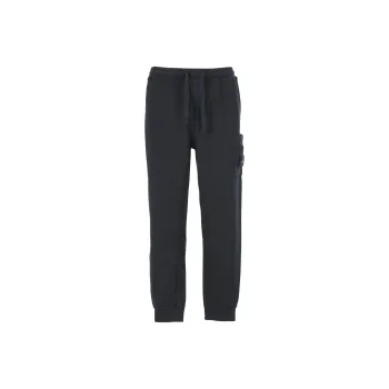 STONE ISLAND Knitted Sweatpants Men's Blue