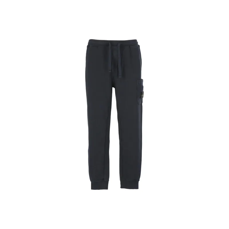 STONE ISLAND Knitted Sweatpants Men's Blue-0