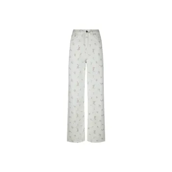 WOR XURNN Jeans Women's Floral White