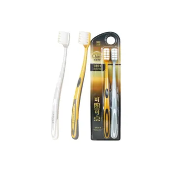 KEJIEKEJING Super Fine Soft Bristles Adults Small Tip Toothbrushes Gum Protection, Interdental Cleaning, Gum Massage