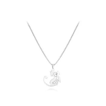 LuluCanaan Titanium Steel Necklaces Unisex