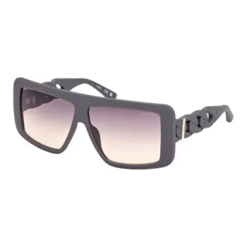 GUESS Injection Square Sunglasses Women's Black
