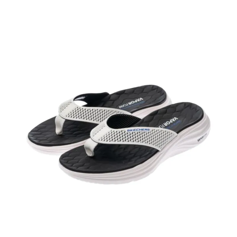 Skechers Vapor Foam Flip Flops Men's White-3