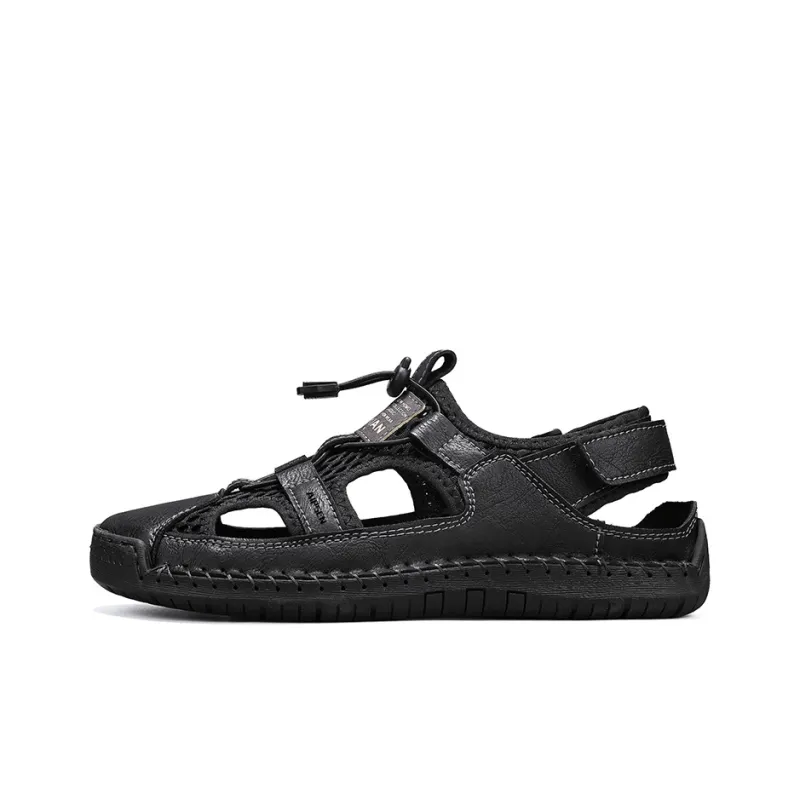 AIPSEN River Trekking Shoes Men's Black-0