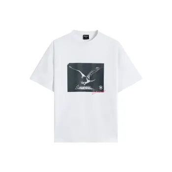 ZMOH T Shirts Unisex White