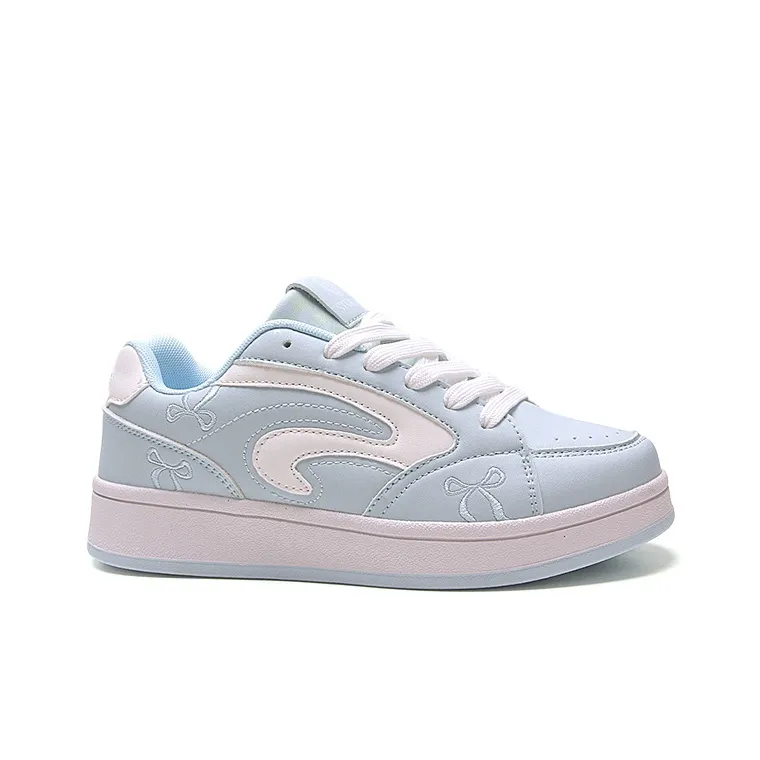 STUR YSN Low Top Skateboard Shoes Women's Aqua Moonlight-1