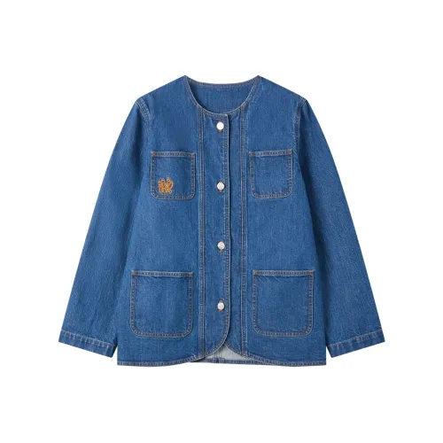 DE Mincollection 여성 데님 자켓