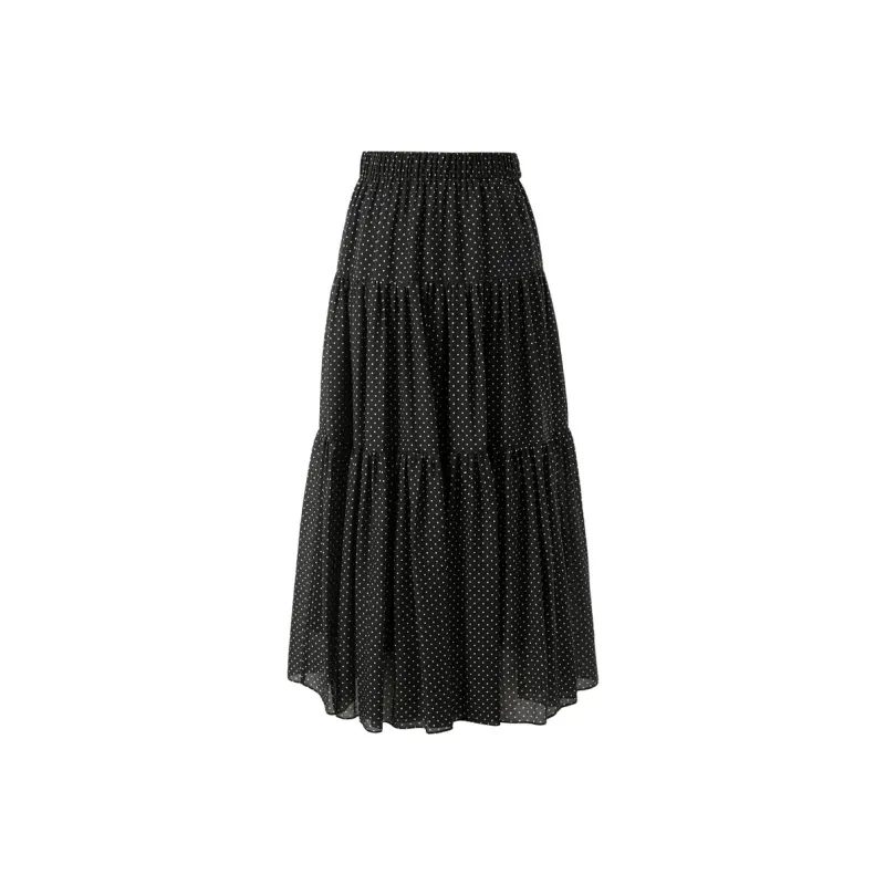 3COLOUR Casual Long Skirt Women's-1
