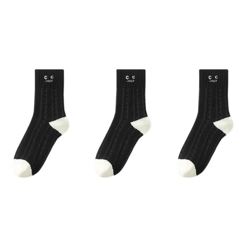 Urban Beauty Mid Calf Socks Women's Combo Set-13