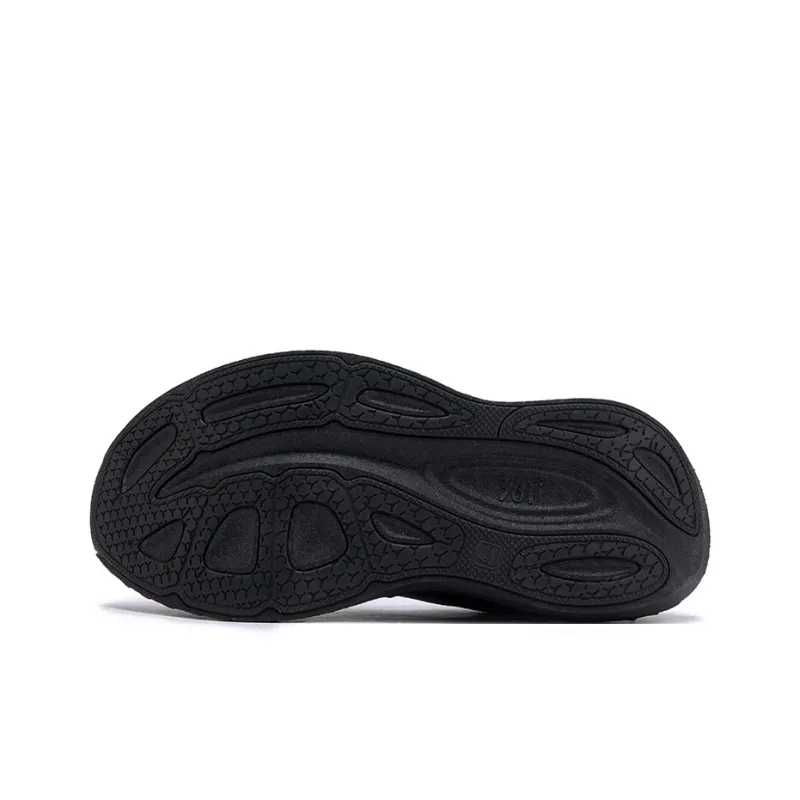 361° Slip Resistant, Abrasion Resistant, Breathable Low Top Casual Running Shoes Men's Gray Black-4
