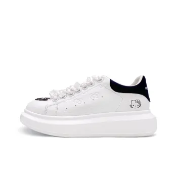 Hello Kitty White Low Top Casual Shoes Women's White Black