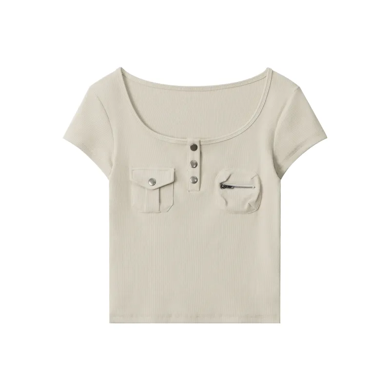YINLEI T Shirts Women's-2