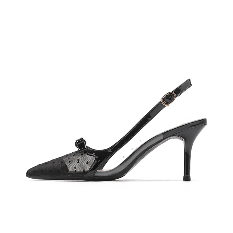 Lan Miao High Heels Women's Black/Nude-0