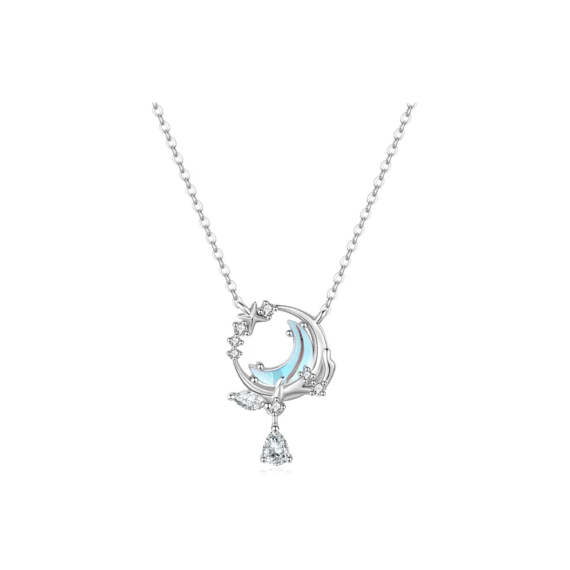 MINTLEAF S925 Silver Necklaces Women's-0