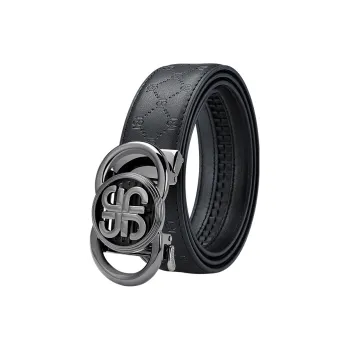MILLIE'S Cow Split Leather Belts Men's Width  3.5cm