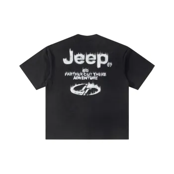 Jeep Pasture Horse Lifestyle T Shirt Unisex Black