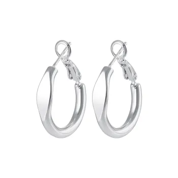 MISS XIA JWY Silver Plated Copper Earrings Women's