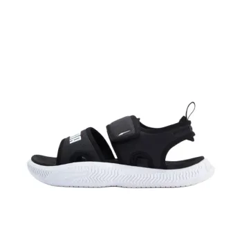 PUMA SoftridePro Sandal 24 Beach Sandals Unisex Black White