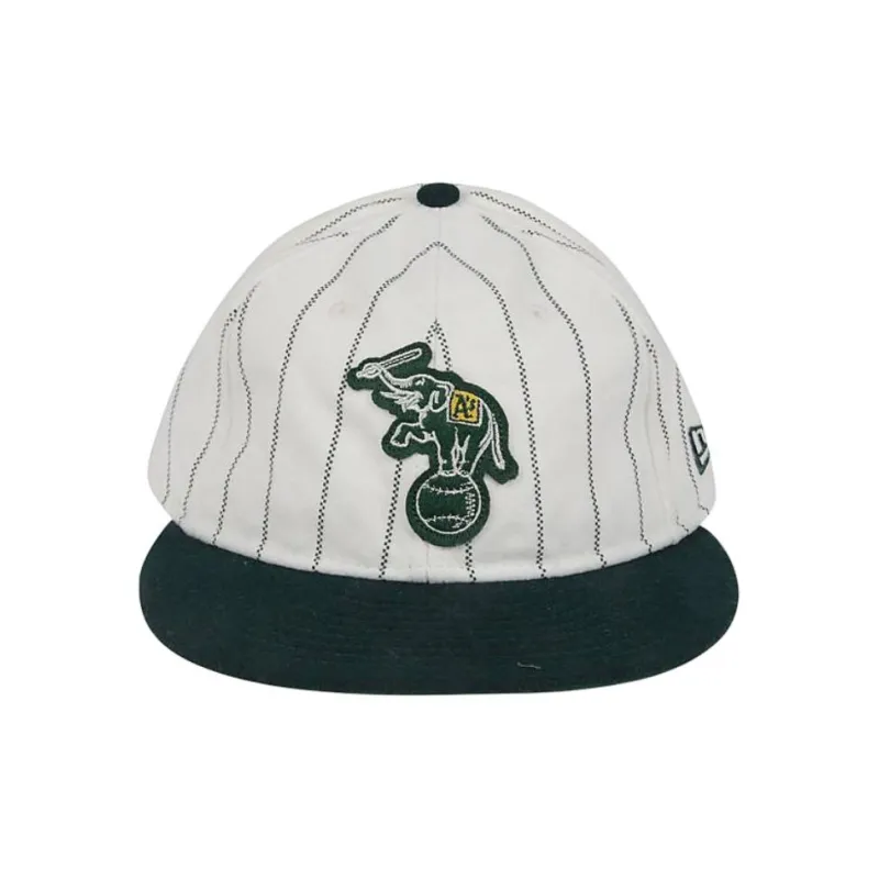 New Era Polyester, Wool Baseball Caps Men's White-0