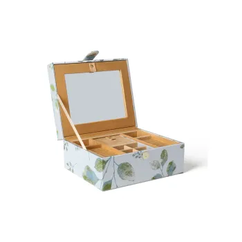 OOAK Lifestyle Series Jacquard Fabric Jewelry Boxes Women's