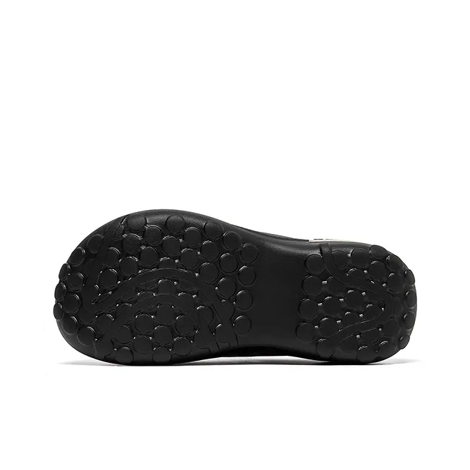 Acupuncture Rubber Sole Closed Toe Slippers Women's-4