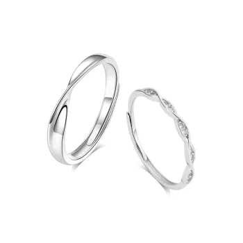 BLANK IN BLANK Sterling Silver Rings Unisex