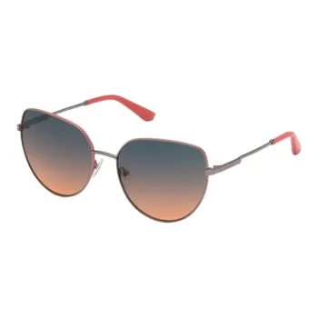GUESS Butterfly Sunglasses Women's Red